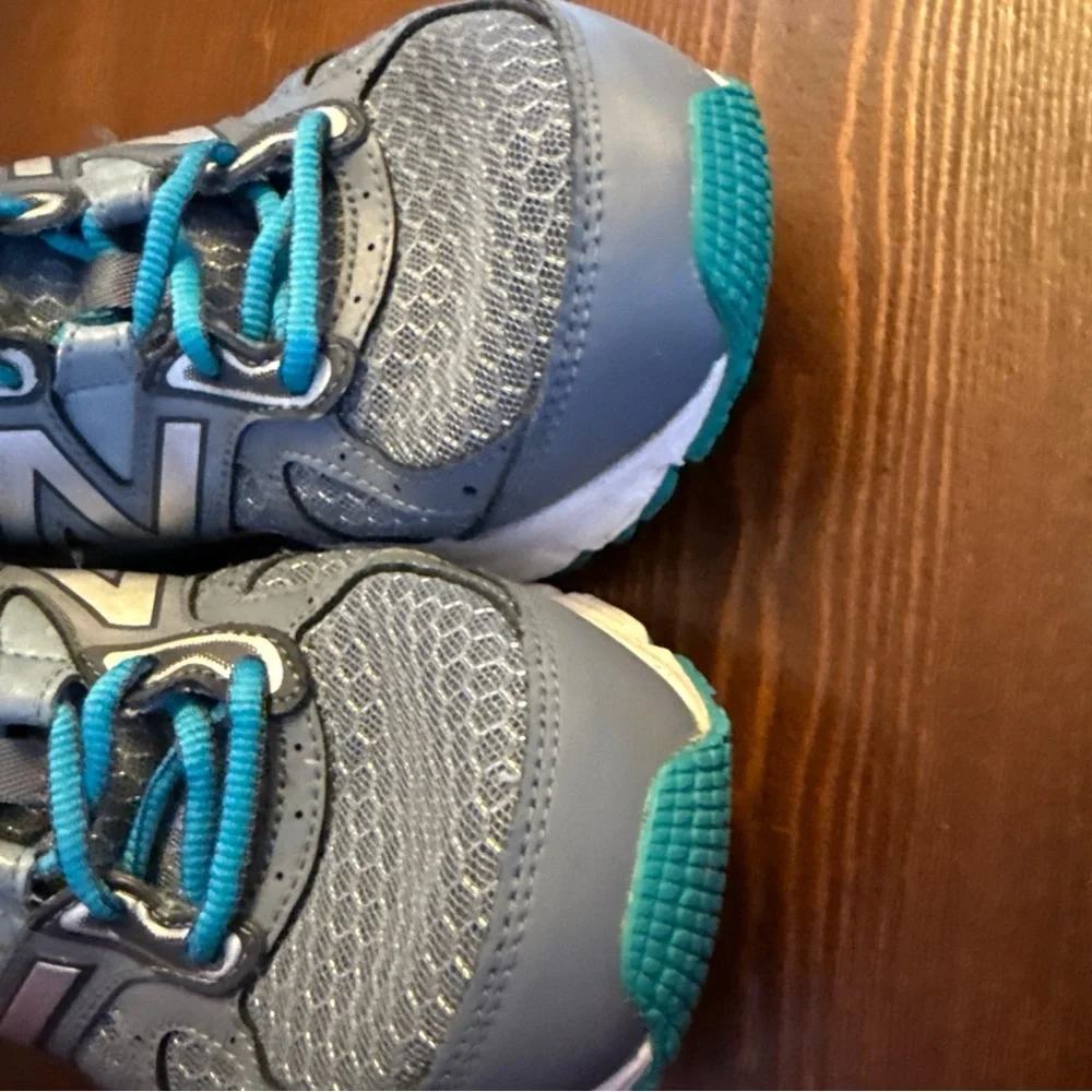 New Balance 560v6 Running Shoes‎ Womens Size 8 Gray Teal Mesh Tech Ride W560LG6